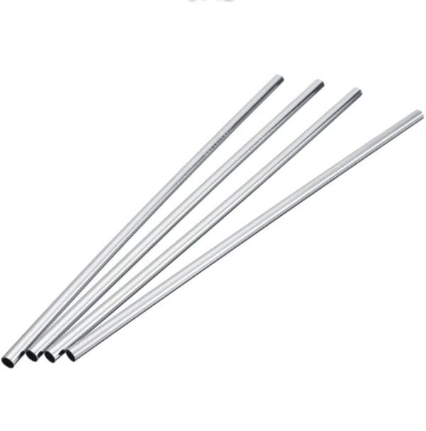 11Pcs Stainless Steel Metal Drinking Straw Reusable - Image 10