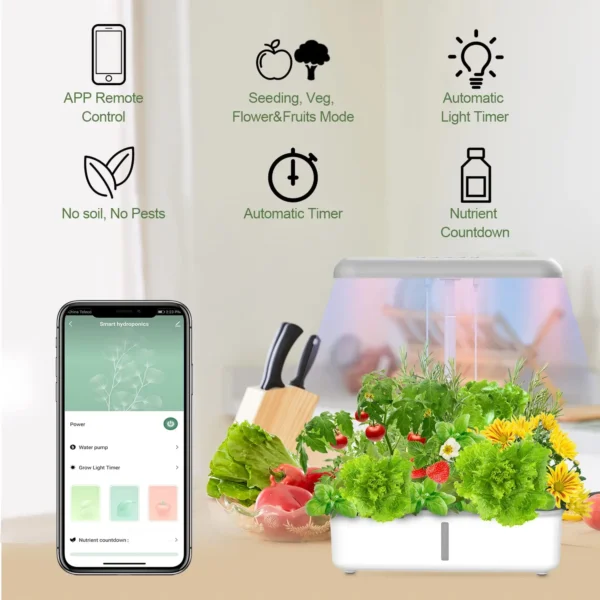 Wifi Hydoponics Growing System - Image 4